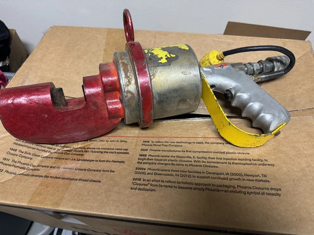Hk Porter W11800 Portable Hydraulic Rod And Bar Cutter