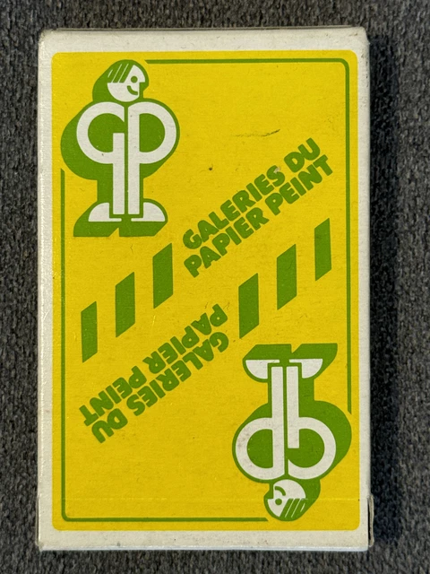 Jeu De Cartes Publicitaires Vintage Air France - Fabrication Israël - Occasion