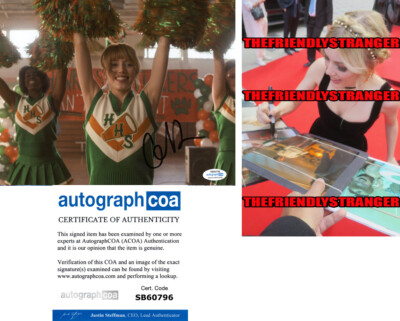 GRACE VAN DIEN signed "STRANGER THINGS" 8X10 PHOTO c PROOF - Chrissy