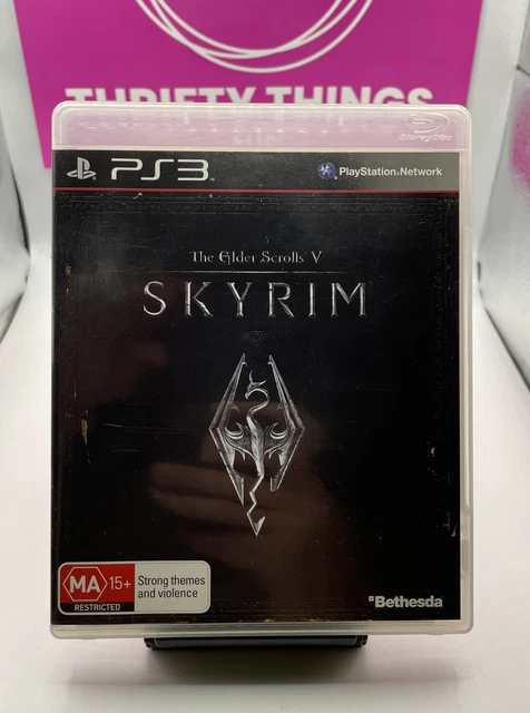 🇦🇺 Skyrim The Elder Scrolls V PS3 Sony Playstation 3 Game AUS PAL FREEPOST