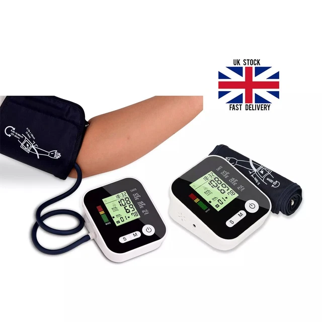 2025 DIGITAL AUTOMATIC Blood Pressure Monitor Upper Arm BP Machine ...