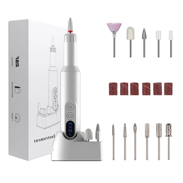 Nagelfräser Profi USB Elektrische Nagelfeile Nagelfraser Maniküre Set Nail Drill