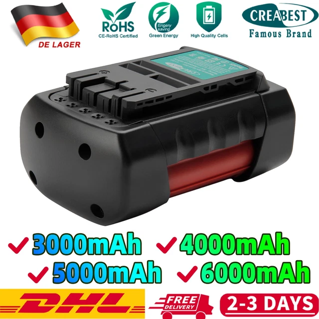 3AH/4AH/5AH Li-ion Akku Für Bosch 36V BAT810 BAT818 BAT840 11536C GSR