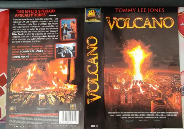 JAQUETTE VHS VOLCANO Tommy Lee Jones cassette vidéo rare EUR 5,00 -  PicClick FR
