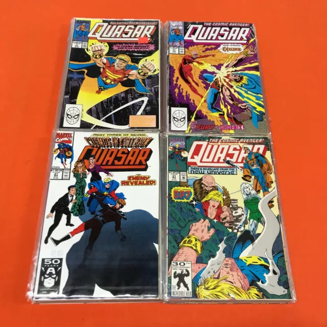Quasar (1989) #1-41 - Marvel Cosmic Comics - Gruenwald Vf - Near Complete Run!