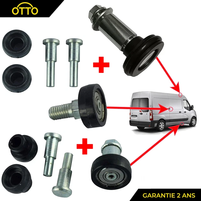 Réparation Galet De Porte Lateral Haut Milieu Bas Prévu Pour Master 3 Movano B