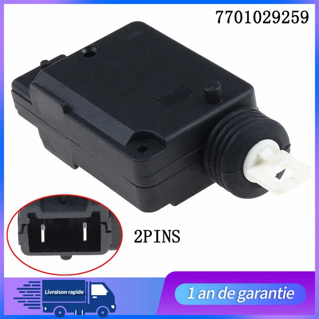 Moteur De Centralisation De Porte Pour Renault Kangoo I Et Autres Modèles - Compatible Avec Nombreuses Références