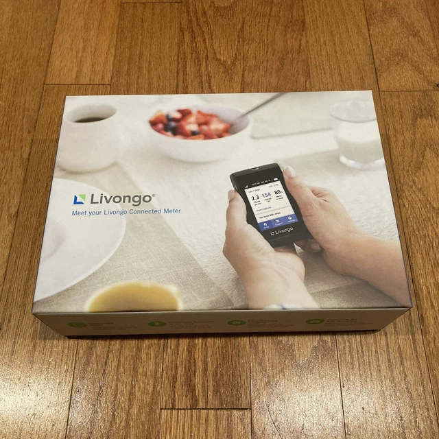 Kit medidor de glucosa en sangre Livongo - NIOB - dispositivo con suministros - envío gratuito