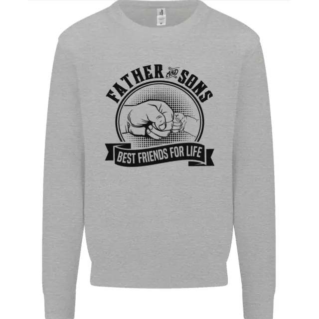 Father & Sons Best Friends Fathers Day Mens Sweatshirt Jumper