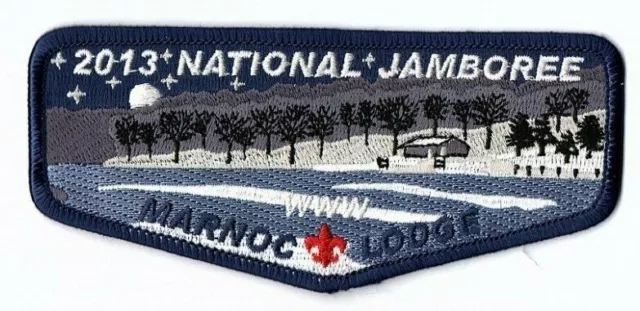 Boy Scout OA 151 Marnoc Lodge 2013 National Jamboree Flap