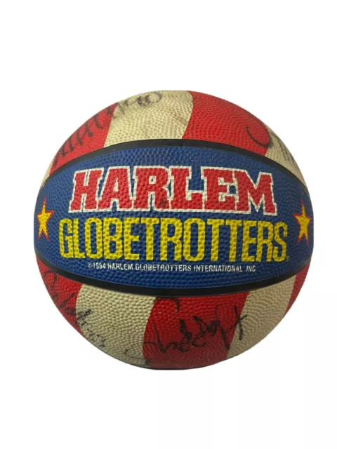 Harlem Globetrotters 75th Anniversary Baden Basketball Signed x7 *Read*