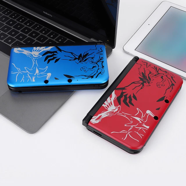 Top Back Cover FOR 3DS XL Top Bottom Faceplate Repair Part Front Back Cover Case Top ...