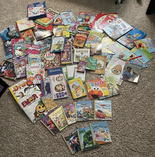 HUGE BULK LOT of RANDOM Kids Children’s Books 44.00 PicClick