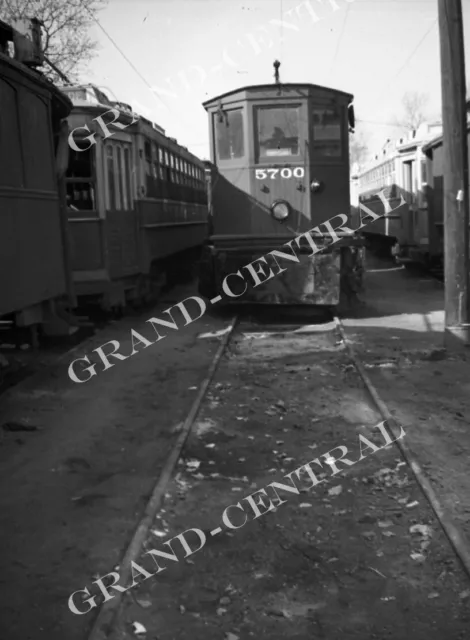 Original Psct Psnj Public Service New Jersey Trolley Negative 5700 Greenville Nj