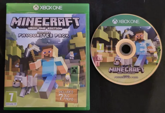 Minecraft Xbox One Edition includes Favourite Pack - Same Day Dispatch !!