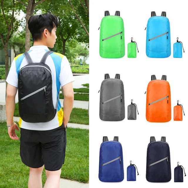 Imperméable Léger École Bureau Voyage Randonnée Camping Sac à Dos Foldable