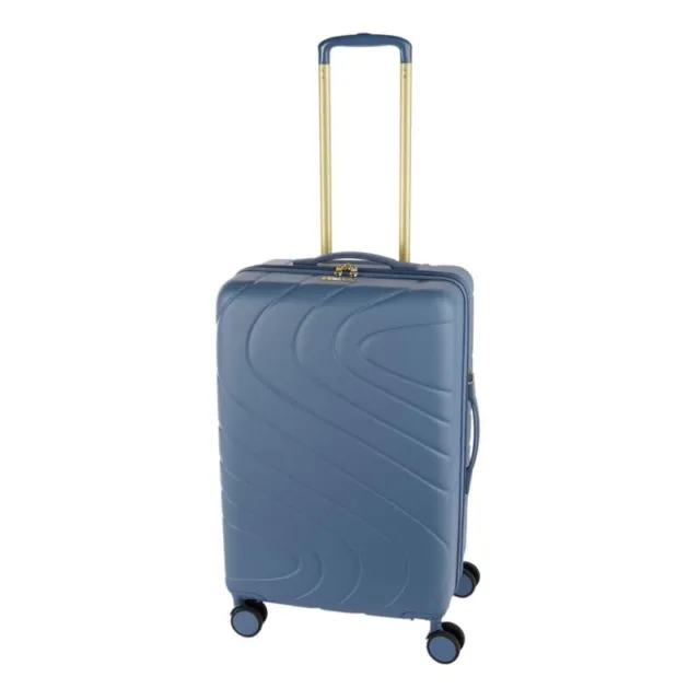 Samantha Brown Lightweight Hardside Spinner Luggage - 26-Inch Bravo Blue