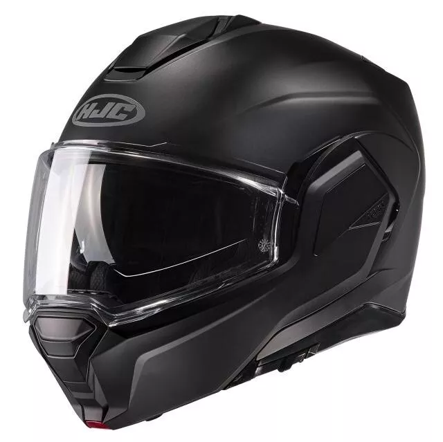 Casque de Moto Moduler HJC i100 Semi Flat Black Mat 188370