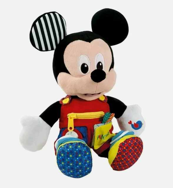 DISNEY MICKEY MOUSE Baby Sensory Interactive Abilities Activity Soft Plush Doll £13.99 PicClick UK