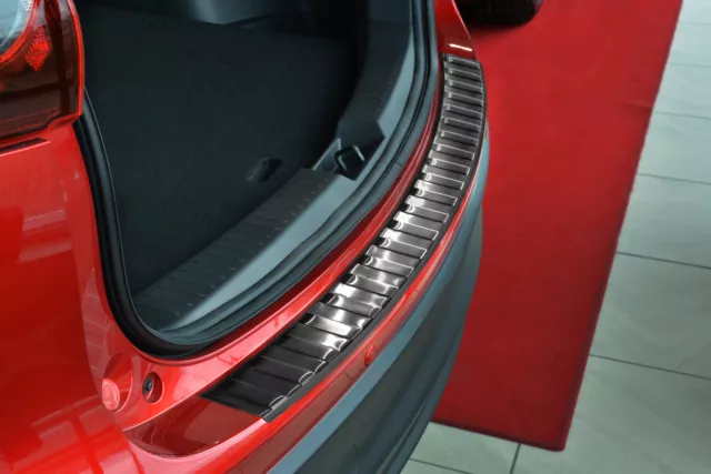 Ladekantenschutz für Mazda CX-5 KE GH 2012-2017 mit Abkantung Edelstahl