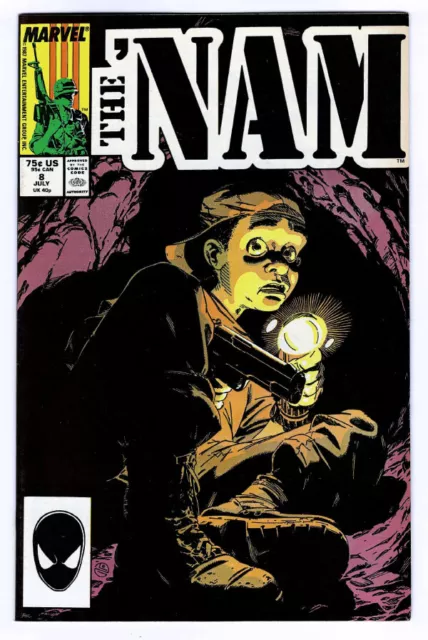 THE 'NAM #8 in VF/NM condition a 1987 Marvel war comic