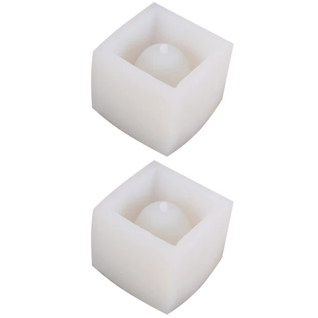 2 piezas moldes de resina fundición fundición fundición principiante jarrón moldes silicona