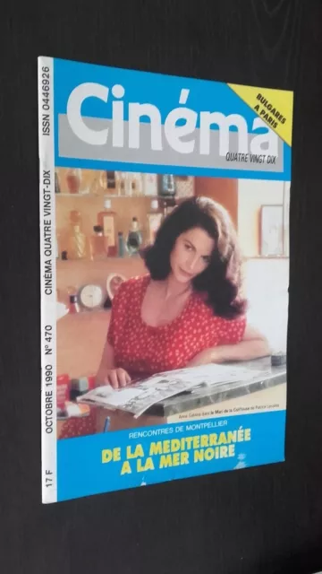 Revue Cinema Octobre 1990 N°470 De La Mediterranee A La Mer Noire Be