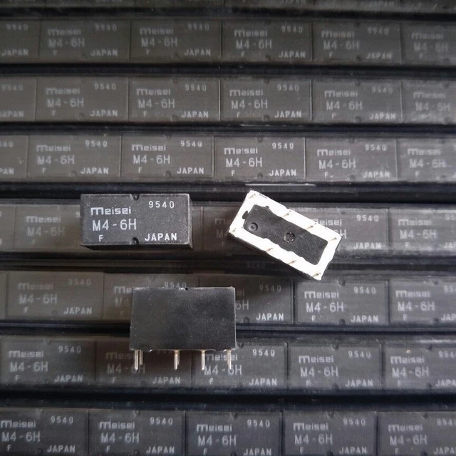 Meisei M4-6H DS2Y-S6V Low Relay 2A 6VDC 8 Pin x 10pcs #A6-13