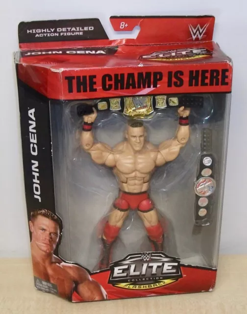 WWE - John Cena wrestling figure - Mattel Elite - Flashback **Brand New**