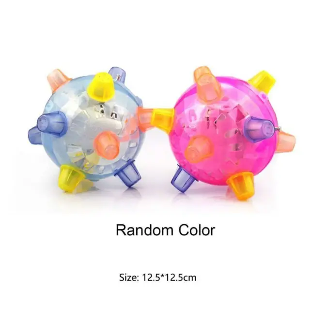 LED Flashing Ball Pet toys Interactive Toy Jumping Activation Bal Dog Kids Toys