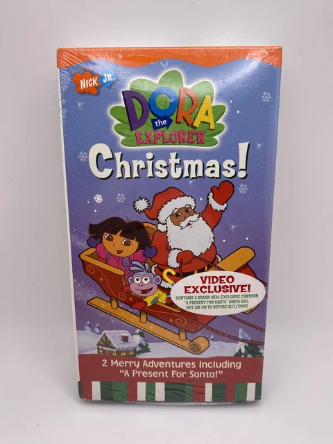 DORA THE EXPLORER Christmas! (2002, VHS) Nick Jr Holiday Works 2 ...