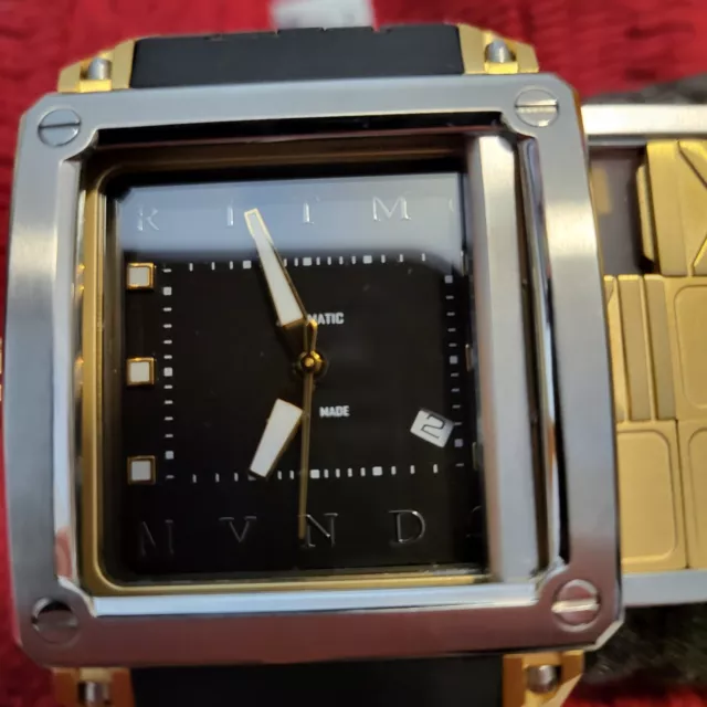 RITMO MUNDO MENS Designer Boutique Automatic Swiss Puzzle Watch