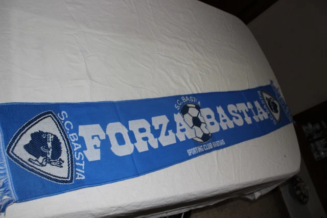 Écharpe De Football SC Bastia FORZA BASTIA, Supporter