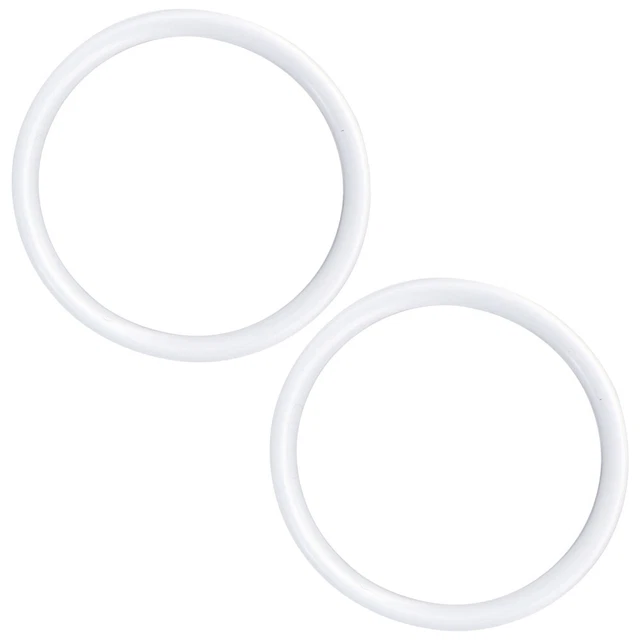 2 Pcs Shoulder Bag Strap Oval Acrylic Handbag Handles Replacement