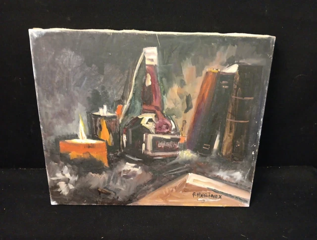 Huile sur Toile, signée R.Hervé - 2ème partie XXe Huile sur Toile, signée R.Hervé - 2ème partie XXe