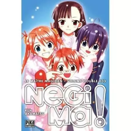 LIVRE MANGA LE MAîTRE MAGICIEN NEGIMA NO 5 KEN AKAMATSU PIKA