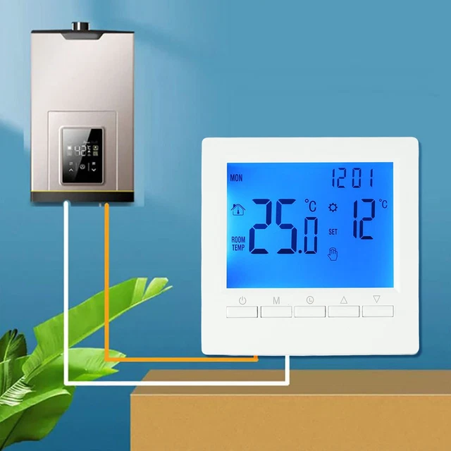 ROM Thermostat De Chauffage Par Le Sol Thermostat App Régulateur De