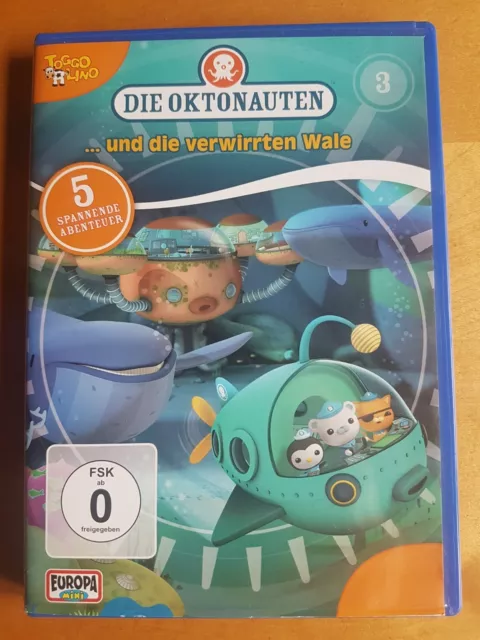 DVD " Die Oktonauten und die verwirrten Wale", Vol. 3