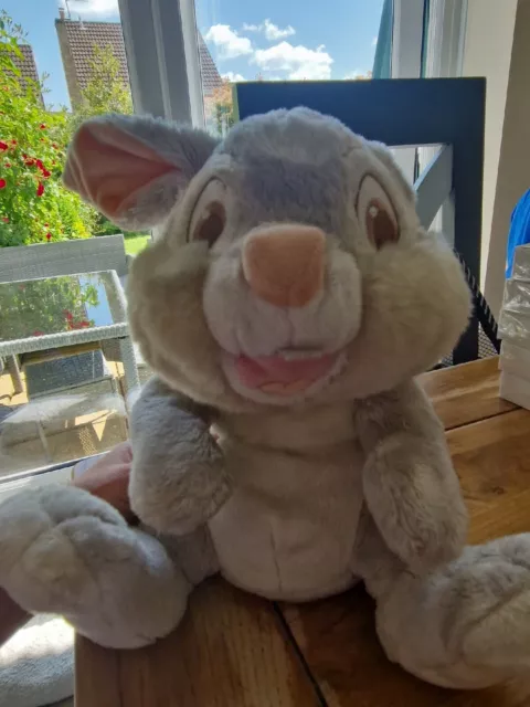 Disney Store Thumper Stamped Soft Plush Toy Bambi Rabbit Bunny
