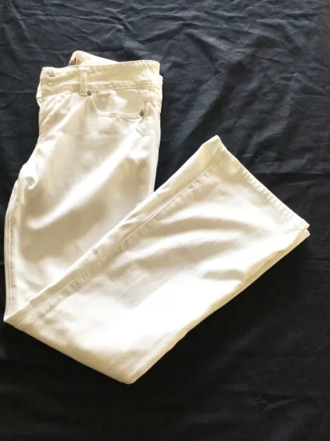 Paige White Hidden Hills Bootcut Jeans Size 29” VGC