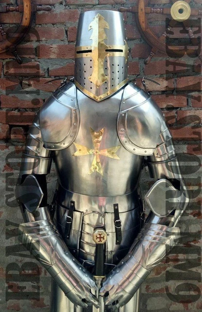 X MAS MEDIEVAL KNIGHT Suit Of Armor 15Th Century Combat Full Body x-mas-medieval-knight-suit-of-armor-15th-century-combat-full-body