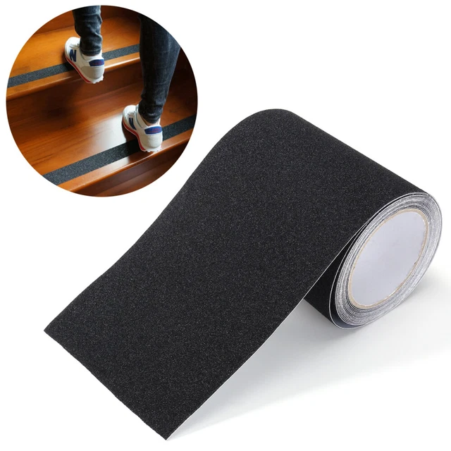 Bestomz 5m * 15 cm Anti-Tape-Aufkleber für Treppen-Terrassendielen-Streifen