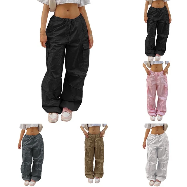 Pantalon Cargo Homme TARAINYA - Coton Élastique, 6 Poches, Cordon De Serrage, Coupe Baggy - Idéal Pour Le Outdoor & Le Streetwear