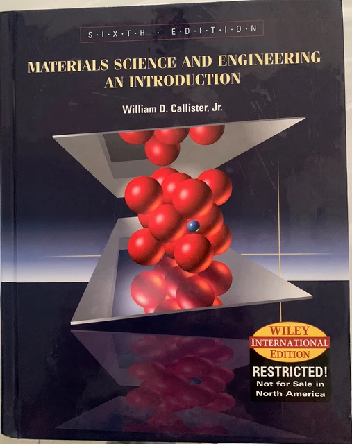 Callister Materials Science And Engineering An Introduction 6th