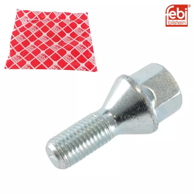 Febi 49875 Tornillo de Rueda Delantero Trasero para Dacia Logan Renault Clio II