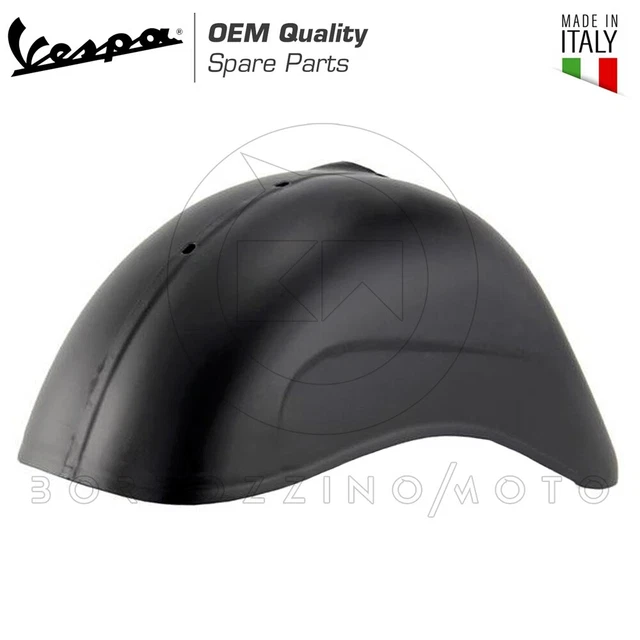 Cif Cresta In Carbon Look Per Parafango Anteriore Vespa Tipo Largo – Compatibile Con Vespa PX, PE, 50, Arcobaleno, Rif. SIM 198399