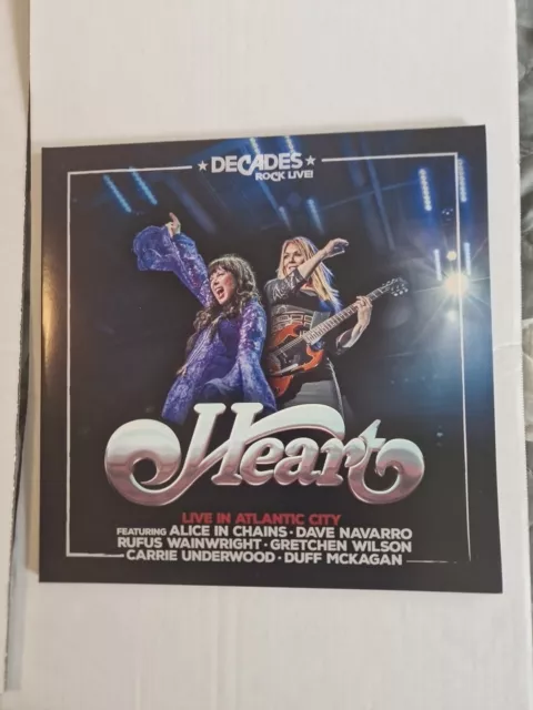 Heart - Live In Atlantic City (Vinyl 2LP - 2019 - EU - Original) NEUWERTIG