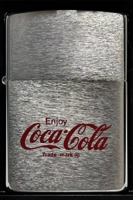 Zippo Coca-Cola 1998 Accendino a petrolio argento JP