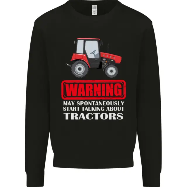 Talking About Tractors Funny Farmer Farm Kids Sweatshirt Jumper