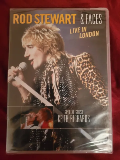 Rod Stewart And Faces Live In London Classic Rock Concert 1975 New & Sealed Dvd